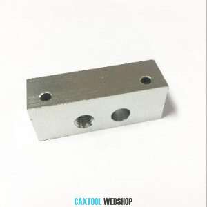 MK Single Extruder Bar Mount Chassis Fixed Block