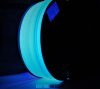 ABS-Filament 1.75mm modrý svíticí ve tmě