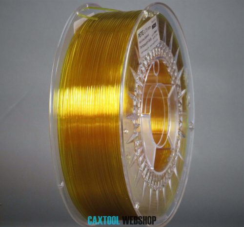 PETG filament 1.75mm žlutá transparentní