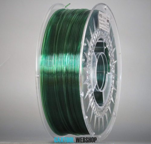PETG-Filament 2.85mm zelená transparentní 