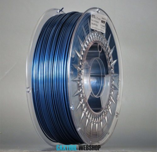 PETG filament 1.75mm modrá metalická