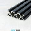 V-slot 2060 hliníkový Profil - čierny elox (1M)