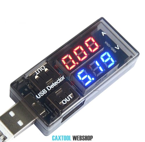 USB current and voltage meter